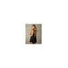 Donarella babydoll et String - Noire - NP